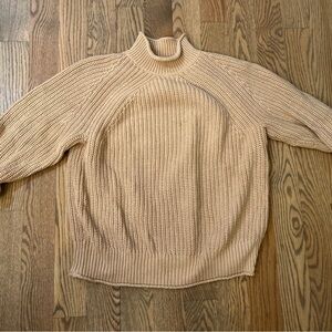 J. Crew 100% Cotton Women's Roll Neck Sweater